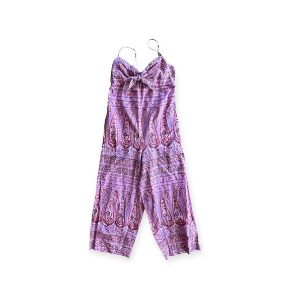 Point Sur J. Crew jumper jumpsuit Size 00 XS pink purple - Picture 1 of 8